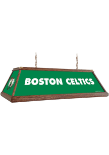 Boston Celtics Premium Wood Frame Green Billiard Lamp