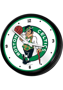 Boston Celtics Retro Lighted Wall Clock