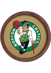 The Fan-Brand Boston Celtics Barrel Framed Cork Board Sign