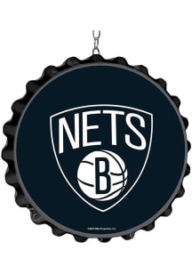 The Fan-Brand Brooklyn Nets Bottle Cap Dangler Sign