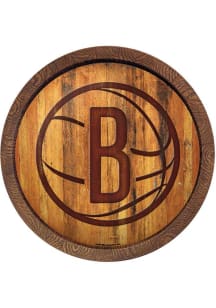 The Fan-Brand Brooklyn Nets Faux Barrel Top Sign