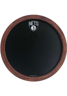 The Fan-Brand Brooklyn Nets Barrel Top Chalkboard Sign