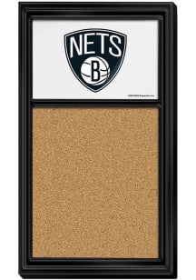 The Fan-Brand Brooklyn Nets Cork Board Sign