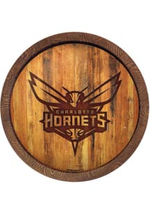 The Fan-Brand Charlotte Hornets Faux Barrel Top Sign