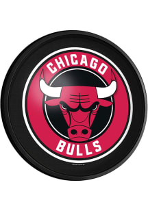 The Fan-Brand Chicago Bulls Round Slimline Lighted Sign