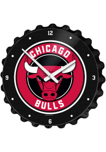 Chicago Bulls Bottle Cap Wall Clock