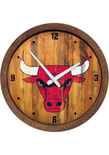 Chicago Bulls Faux Barrel Top Wall Clock