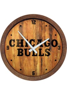 Chicago Bulls Faux Barrel Top Wall Clock