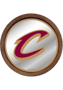 The Fan-Brand Cleveland Cavaliers Mirrored Faux Barrel Top Sign