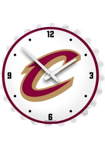 Cleveland Cavaliers Lighted Bottle Cap Wall Clock