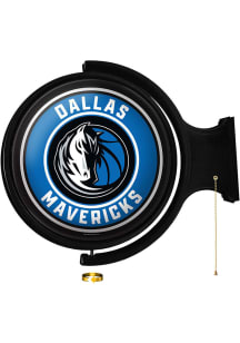 The Fan-Brand Dallas Mavericks Round Rotating Lighted Sign