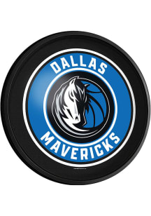 The Fan-Brand Dallas Mavericks Round Slimline Lighted Sign