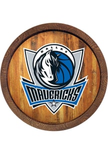 The Fan-Brand Dallas Mavericks Faux Barrel Top Sign