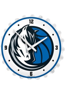 Dallas Mavericks Lighted Bottle Cap Wall Clock