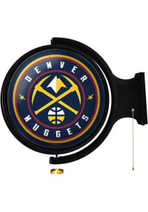The Fan-Brand Denver Nuggets Round Rotating Lighted Sign
