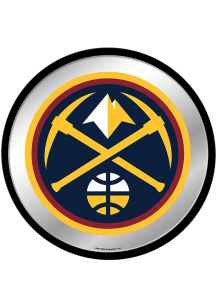 The Fan-Brand Denver Nuggets Mirrored Modern Disc Sign