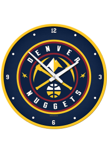 Denver Nuggets Modern Disc Wall Clock