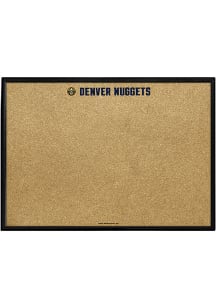 The Fan-Brand Denver Nuggets Framed Corkboard Sign