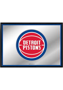 The Fan-Brand Detroit Pistons Framed Mirror Wall Sign
