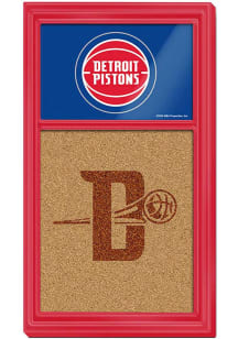 The Fan-Brand Detroit Pistons Cork Board Sign