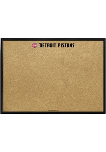 The Fan-Brand Detroit Pistons Framed Corkboard Sign