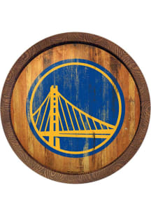 The Fan-Brand Golden State Warriors Faux Barrel Top Sign