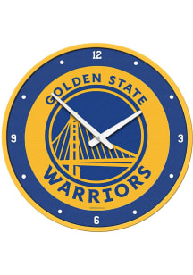 Golden State Warriors Modern Disc Wall Clock