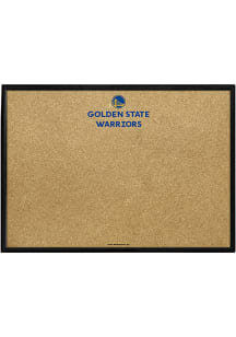 The Fan-Brand Golden State Warriors Framed Corkboard Sign