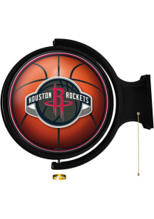 The Fan-Brand Houston Rockets Round Rotating Lighted Sign