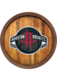 The Fan-Brand Houston Rockets Faux Barrel Top Sign
