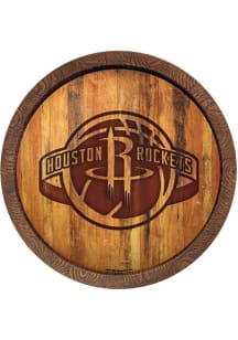 The Fan-Brand Houston Rockets Faux Barrel Top Sign