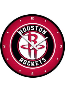 Houston Rockets Modern Disc Wall Clock