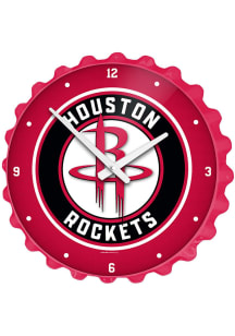 Houston Rockets Bottle Cap Wall Clock