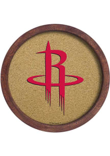 The Fan-Brand Houston Rockets Barrel Framed Cork Board Sign
