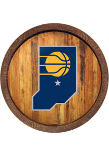 The Fan-Brand Indiana Pacers Faux Barrel Top Sign