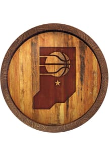 The Fan-Brand Indiana Pacers Faux Barrel Top Sign