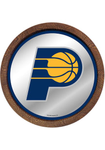The Fan-Brand Indiana Pacers Mirrored Faux Barrel Top Sign
