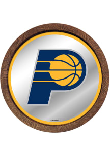 The Fan-Brand Indiana Pacers Mirrored Faux Barrel Top Sign