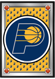 The Fan-Brand Indiana Pacers Framed Mirror Wall Sign