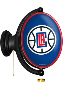 The Fan-Brand Los Angeles Clippers Original Oval Rotating Lighted Sign