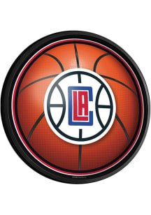 The Fan-Brand Los Angeles Clippers Round Slimline Lighted Sign