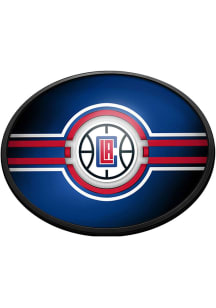 The Fan-Brand Los Angeles Clippers Oval Slimline Lighted Sign