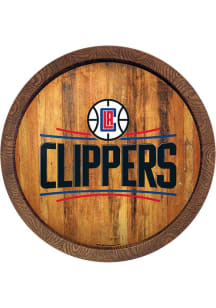 The Fan-Brand Los Angeles Clippers Faux Barrel Top Sign