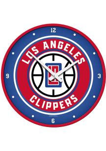 Los Angeles Clippers Modern Disc Wall Clock