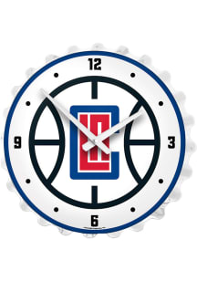 Los Angeles Clippers Lighted Bottle Cap Wall Clock