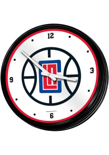 Los Angeles Clippers Retro Lighted Wall Clock