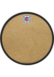 The Fan-Brand Los Angeles Clippers Modern Disc Corkboard Sign