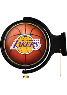 The Fan-Brand Los Angeles Lakers Round Rotating Lighted Sign