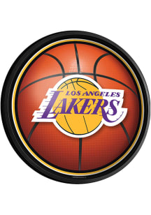 The Fan-Brand Los Angeles Lakers Round Slimline Lighted Sign