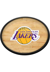 The Fan-Brand Los Angeles Lakers Oval Slimline Lighted Sign